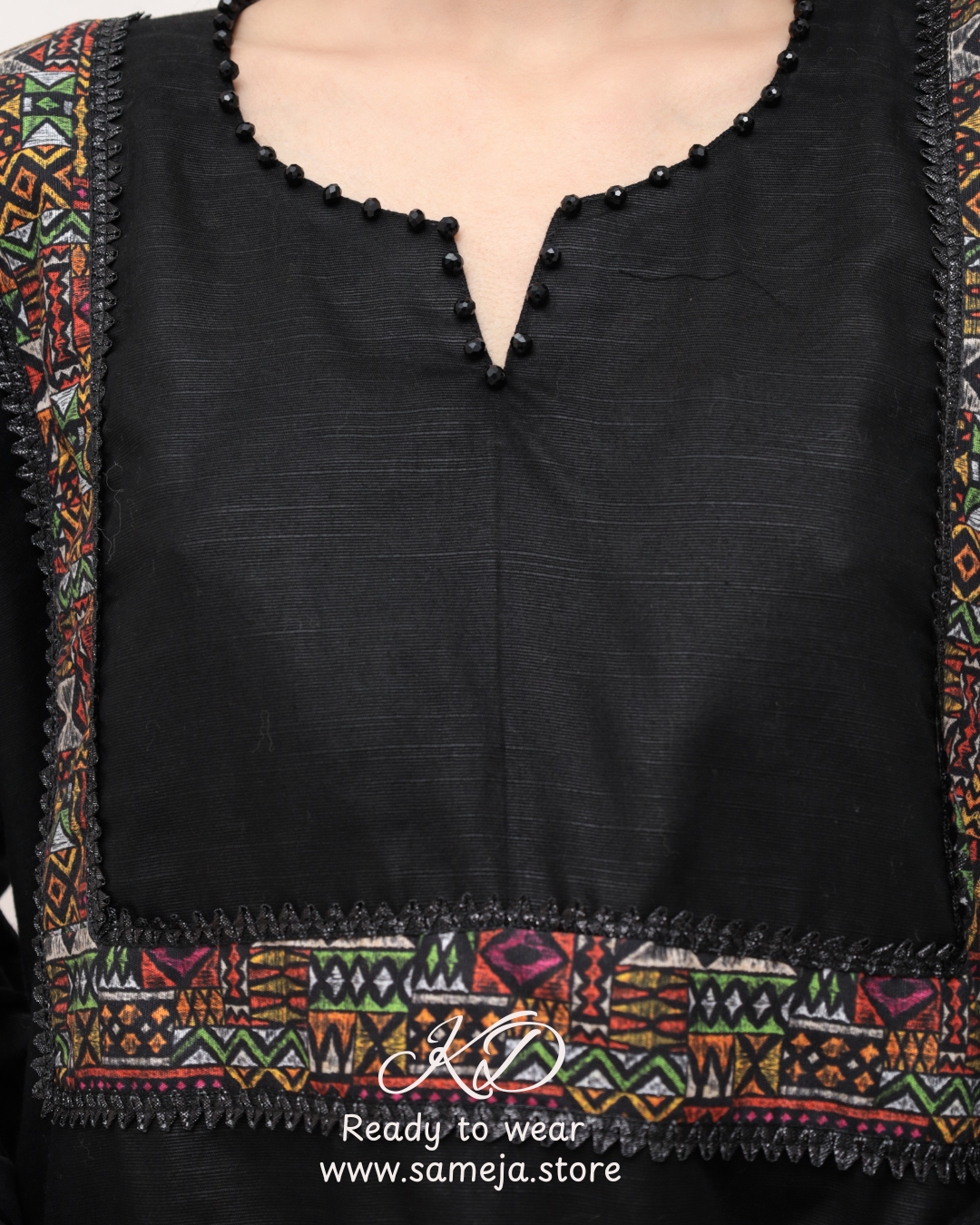 Siyah-e-Nazakat 3-Piece