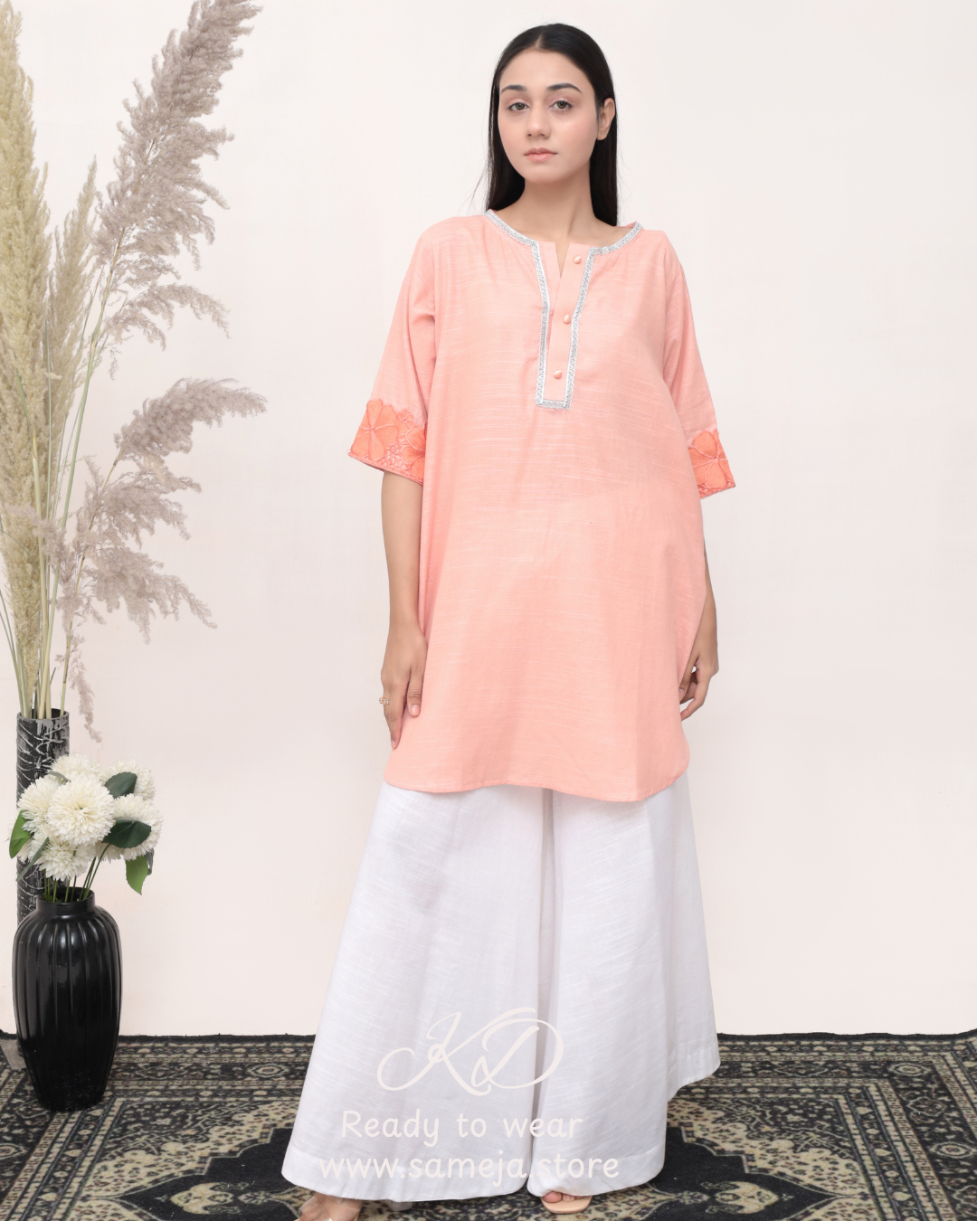 Pink lvory bloom 2-Piece