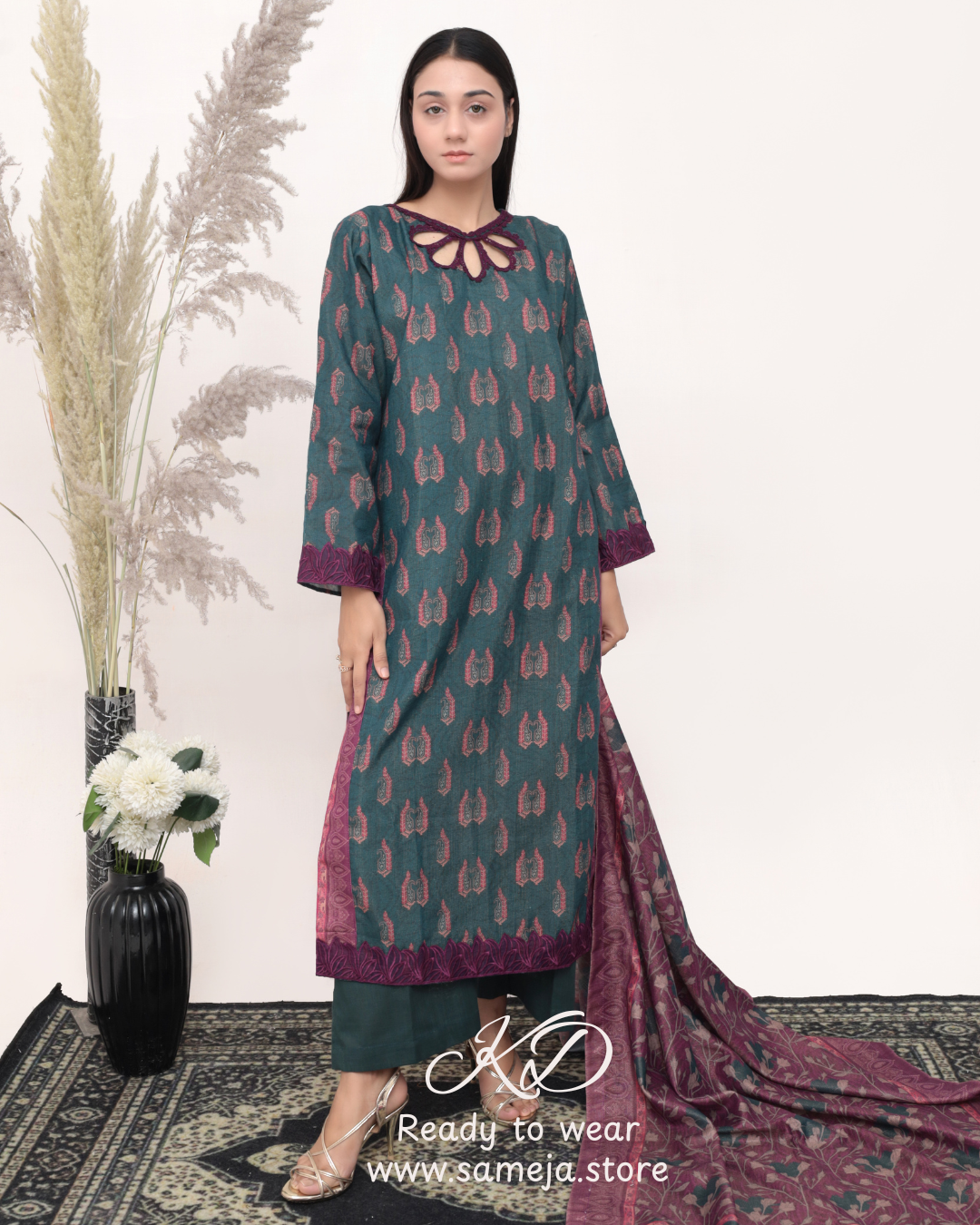 Zaitoon-e-Banafsha 3-Piece